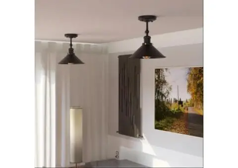 Metal Black Adjustable Arms Wall Lights Fittings Sconce Lamp - 2/6