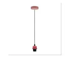 Pink Pendant Light Lamp Holder Ceiling Hanging Light