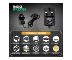 Universal Regulated Power Adapters_AC 100-240V to DC 12W 1A