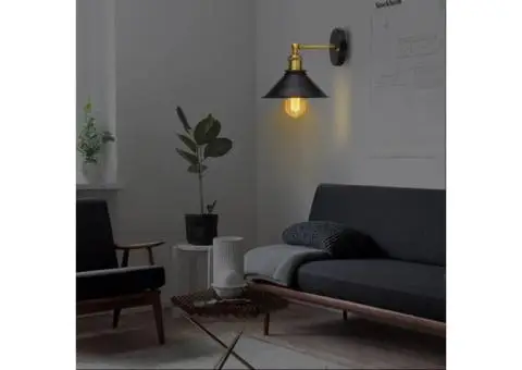 Black Wall Lights Wall Mounted Lamps & Sconces - 3/5