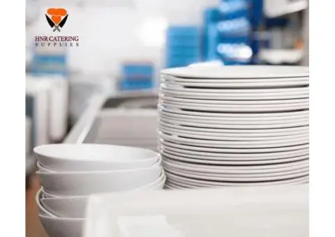 Durable & Stylish Commercial Serving Dishes – Only at HNR Catering Supplies