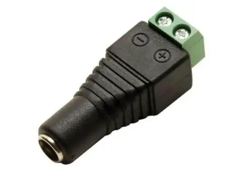 DC Power Connector Female Jack Connector Plug Adapter - 5/6