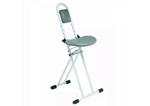 The versatile perching stool can be modified to suit most activities and body sizes.