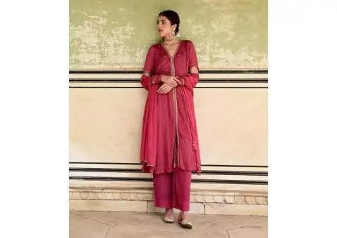 Shop Taro India Kurta Sets, Sarees & More Online at Muzai - 3/5