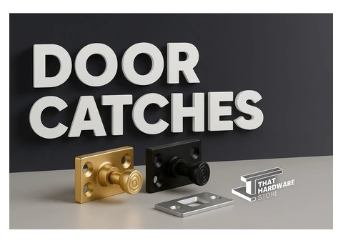 Door Catches – Magnetic, Roller & Touch-Latch for Smooth Closures