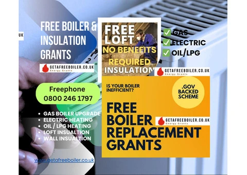 HEATING, BOILER, GAS, ELECTRIC FREE GRANTS - 2/2