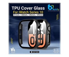 Buy Bulk TPU Cover Glass Case For Apple iWatch Series 10 41mm / 44mm / 45mm / 49mm in UK