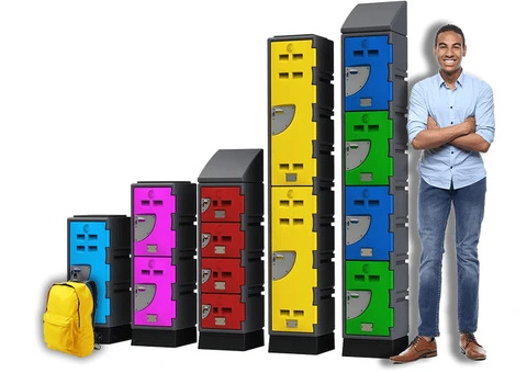 Durable Plastic Staff Lockers for Modern Workspaces