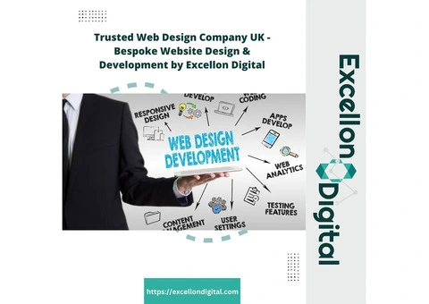 Trusted Web Design Company UK - Bespoke Website Design & Development by Excellon Digital