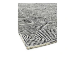 Camden Rug Black White | Stylish Modern Rugs UK Online