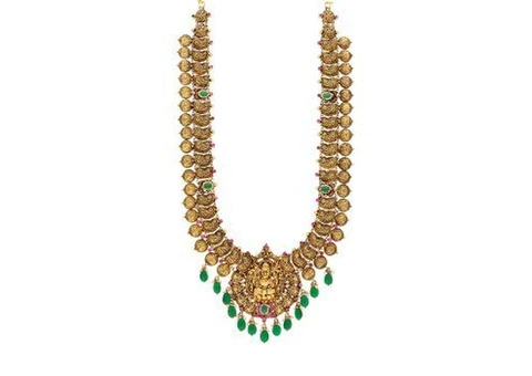 Exquisite Long Haram Designs Gold – Shop Bridal Elegance at CMR Jewellery