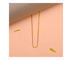 Elegant 10 Grams Gold Chain Models | CMR Jewellery