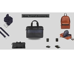 Essential Mens Travel Accessories by Silver Street London