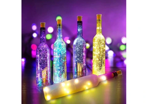 Bottle Stopper Lights – Transform Empty Bottles | Lights Hub UK