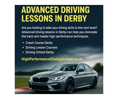 Dominate the Track with Advanced Driving Lessons in Derby
