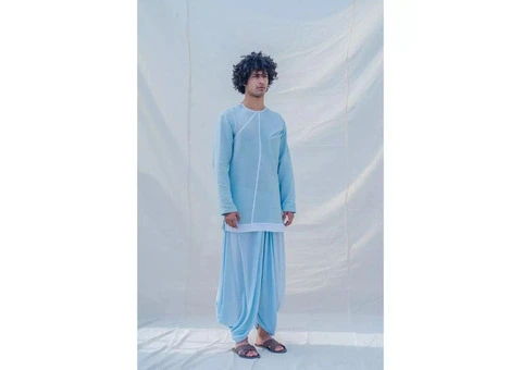 Checkout Latest Dhoti Pants for Men – Ethnic Wear at Muzai - 1/5