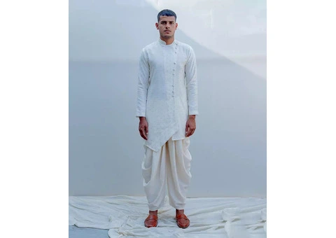 Checkout Latest Dhoti Pants for Men – Ethnic Wear at Muzai - 2/5