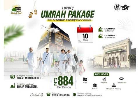 Experience Comfort & Spirituality with Our Luxury Umrah Packages