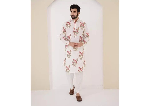 Browse Latest Men’s Kurta Designs Online - Only at Muzai - 1/5