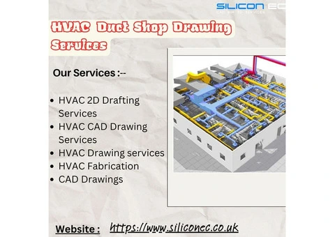 HVAC Duct Shop Drawing Services in London,UK