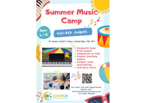 Enroll Now: Summer Music Programme – All Ages & Skill Levels