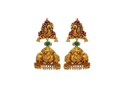 Elegant 22K Gold Jhumka Designs with Price – CMR Jewellery