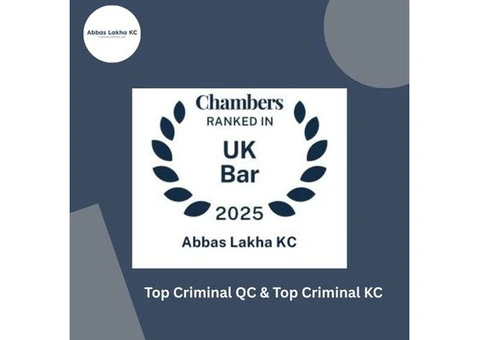 Criminal Defence Barrister – Abbas Lakha KC