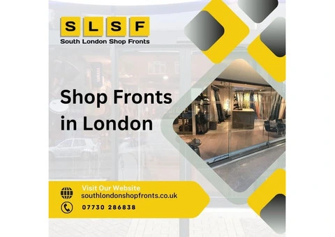 Expert Installation of Shop Fronts in London