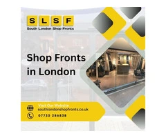 Expert Installation of Shop Fronts in London