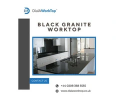 Black Granite Worktop| Dialaworktop| +44 0208 368 5555