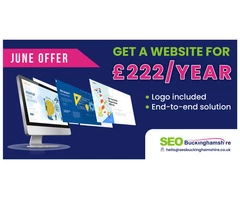 Get a Website for £222/Year - SEO Buckinghamshire