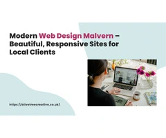 Modern Web Design Malvern – Beautiful, Responsive Sites for Local Clients