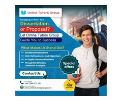 Research Proposal Writing Service in London, UK