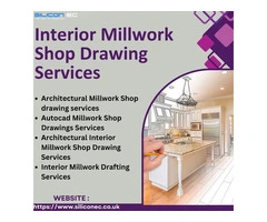 Interior Millwork Shop Drawing  Services in Bradford,UK