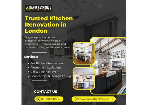 Need a Kitchen Makeover in London? We Can Help You!