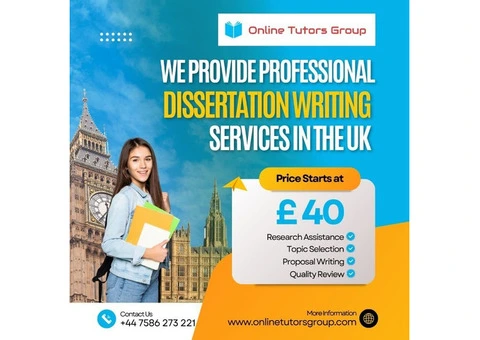 Best Dissertation Writing Service in London, UK