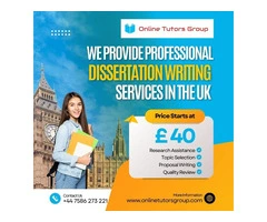 Best Dissertation Writing Service in London, UK