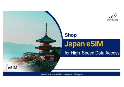 Japan eSIM Unlimited Data – Best Deals with Instant Activation!
