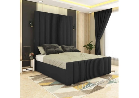 2025 Middleton High Headboard Bed Frame {2-Piece Headboard} - 1/9