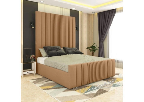 2025 Middleton High Headboard Bed Frame {2-Piece Headboard} - 5/9