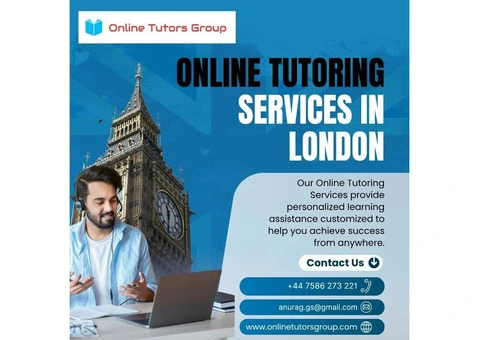 Online tutoring services in London, UK