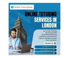 Online tutoring services in London, UK