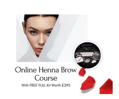 Join Our Online Henna Brow Course and Get the Full Kit