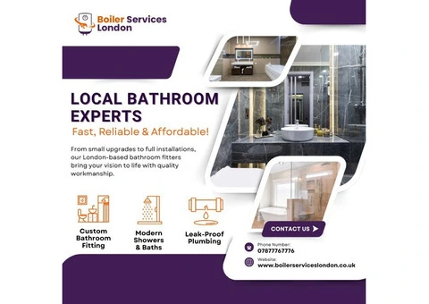 Old Bathroom Issues? Upgrade with Professional Fitters in London
