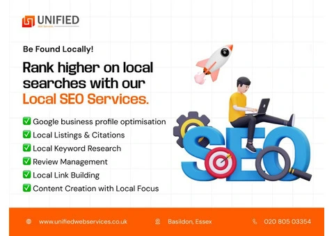 Local SEO Services in Essex – Rank Higher on Google Maps!