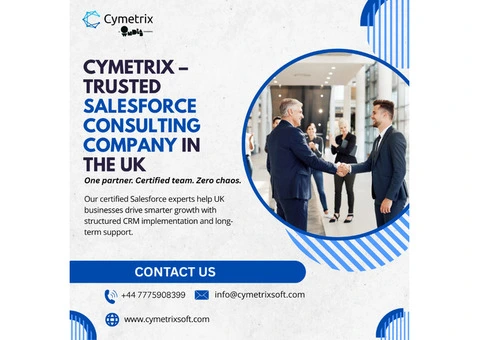 Cymetrix, a Certified Salesforce Implementation Partner in the UK