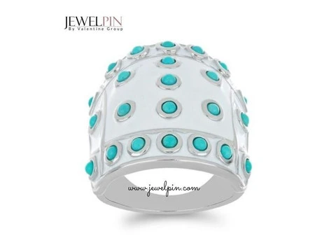 JewelPin | Wholesale Real Blue Turquoise Stone Jewellery - 8/14