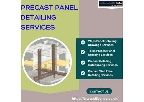 Precast Panel Detailing Services in Manchester,UK