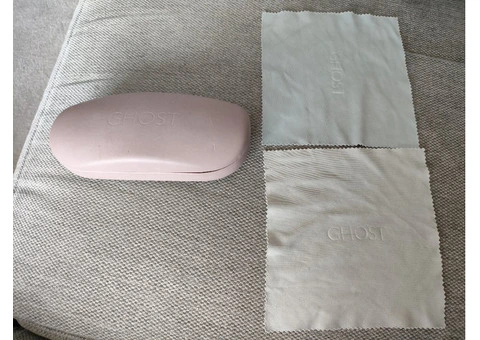 Beige Ghost glasses case with 2 cloths - 6/7