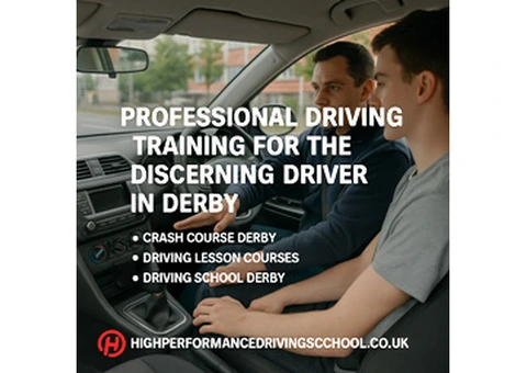 Professional Driving Training for the Discerning Driver in Derby – Enrol Now